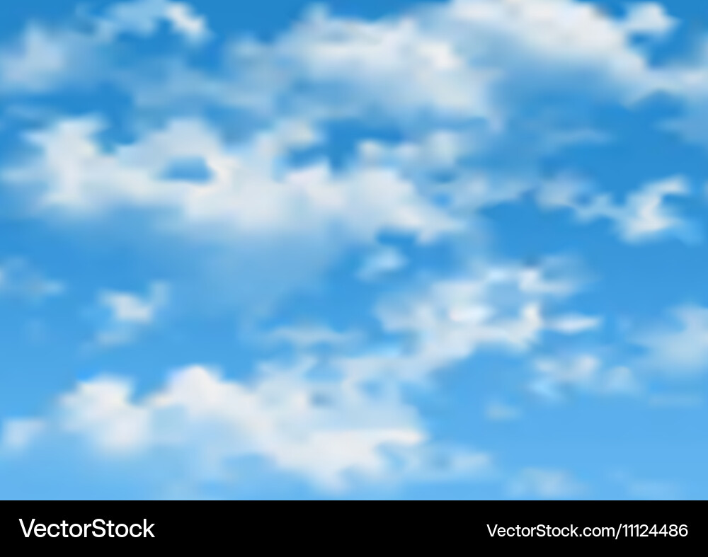 Cloudy sky Royalty Free Vector Image - VectorStock