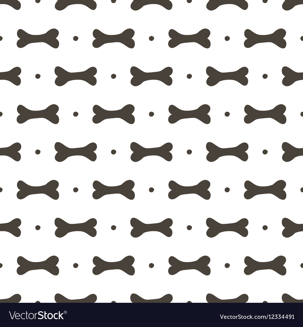 Seamless pattern background with bones