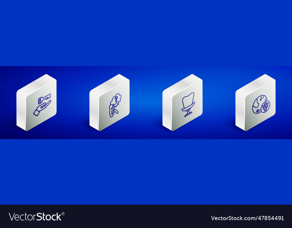 Set isometric line solution to the problem head