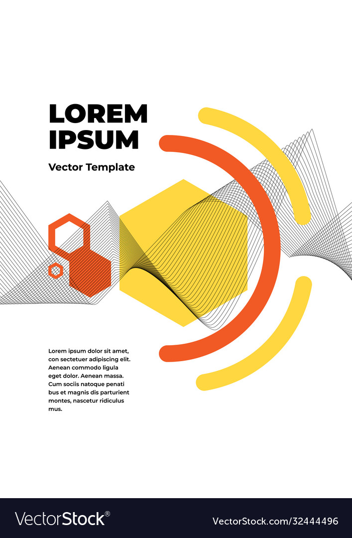 Abstrakte geometrische Welle Hintergrund