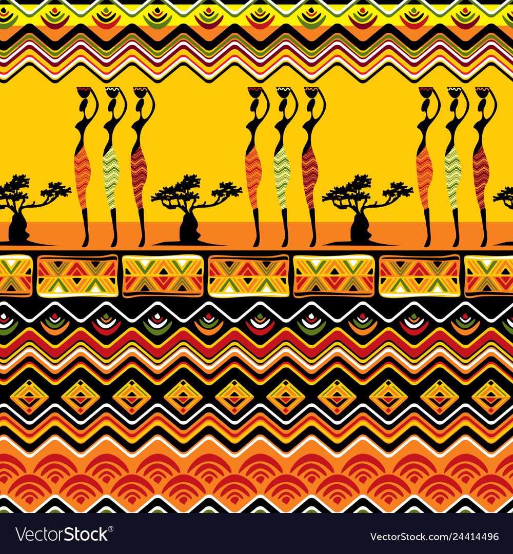 African pattern seamless