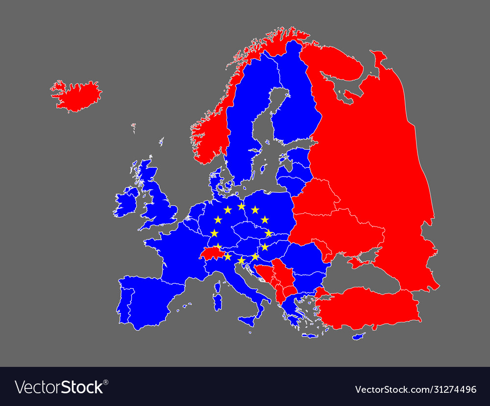 europe world map countries