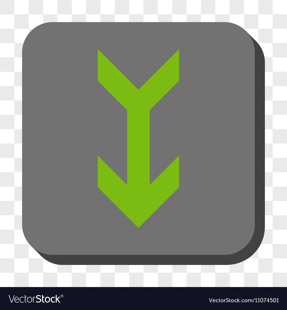Arrow down rounded square button