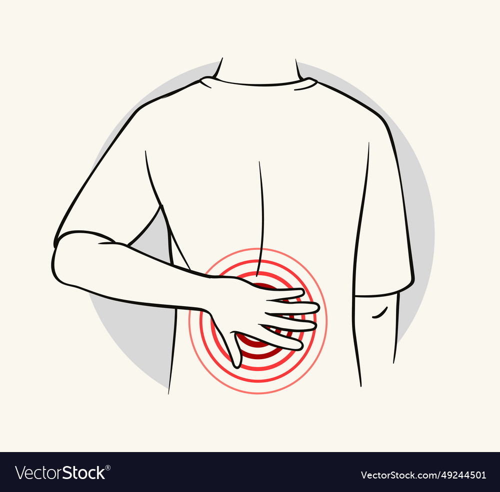 Body pain anatomy concept Royalty Free Vector Image