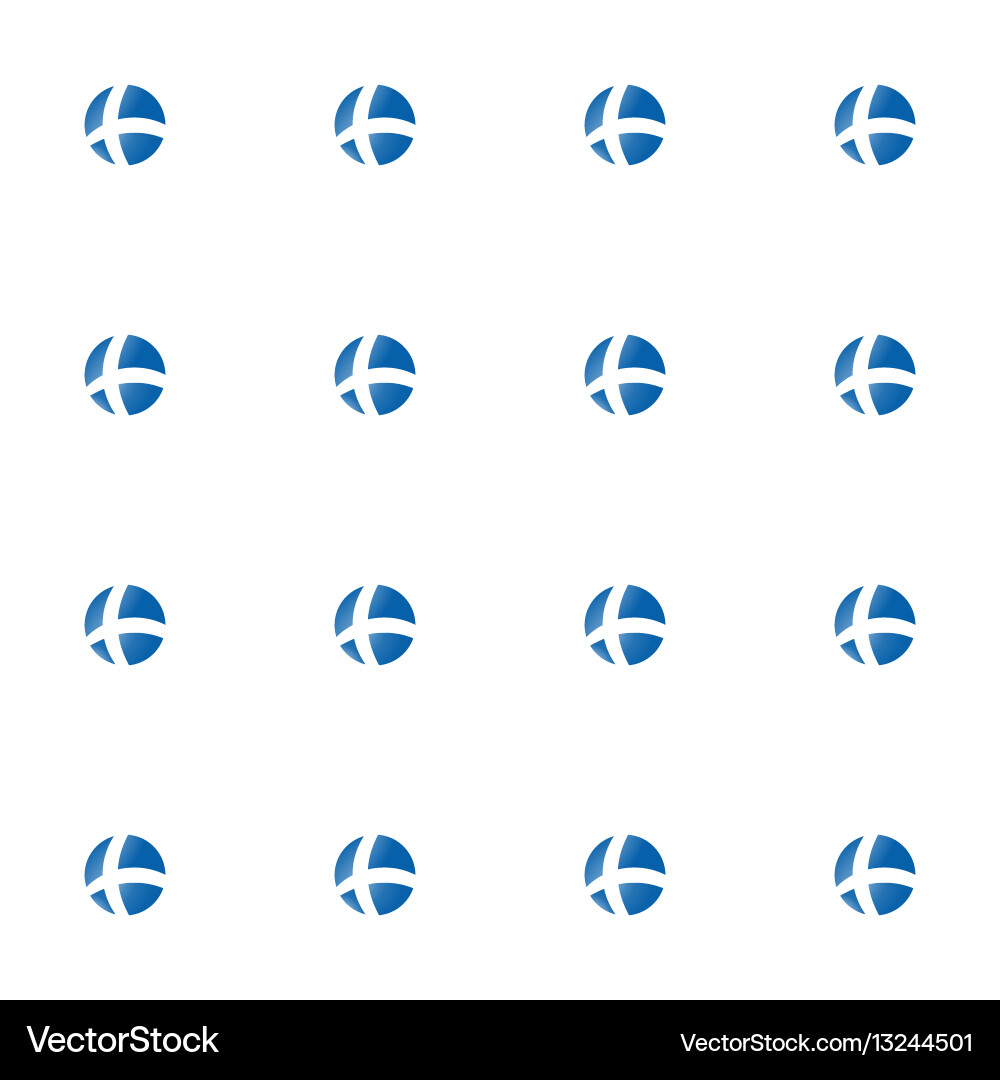 Circles seamless pattern Royalty Free Vector Image