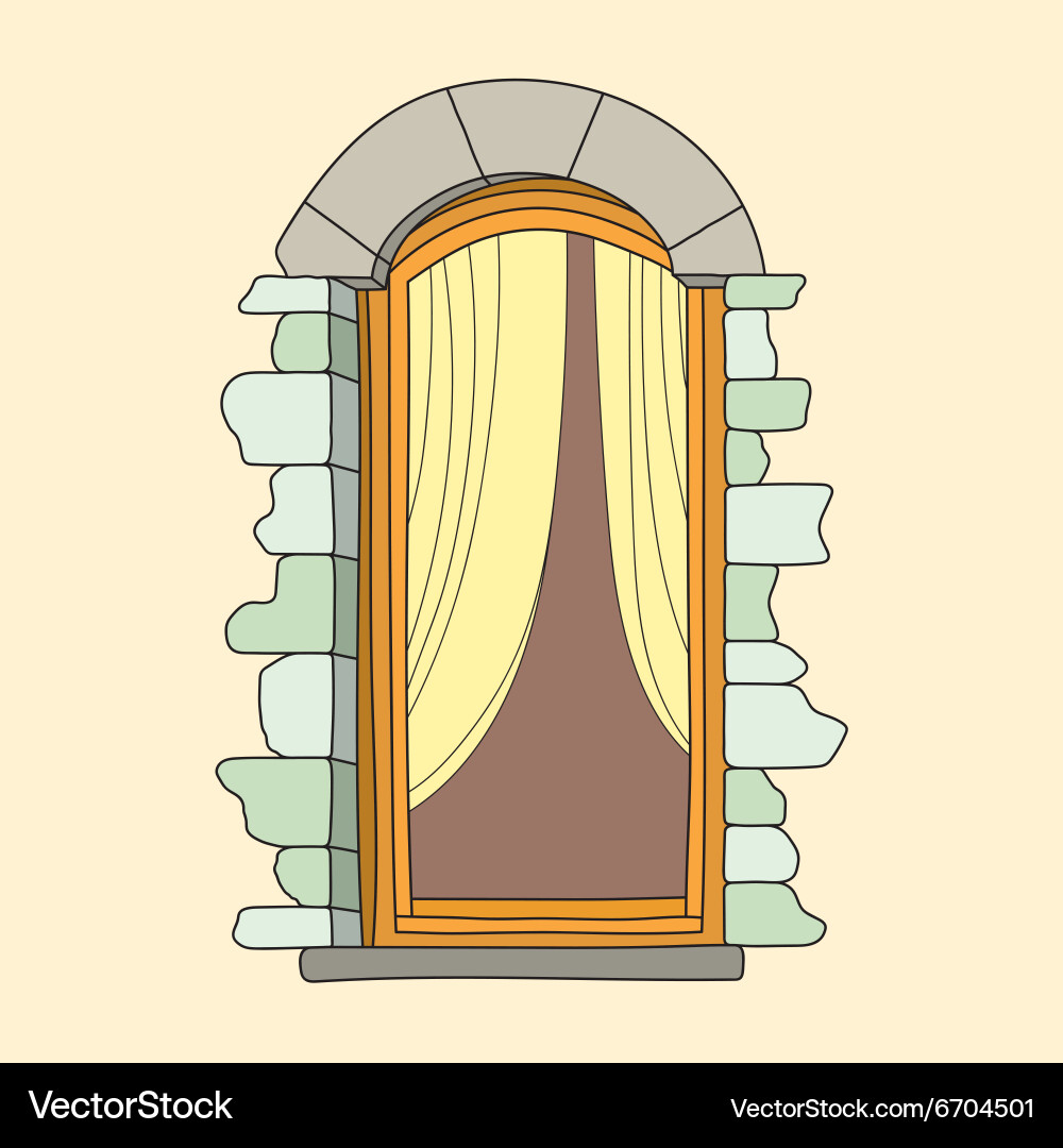 Window color Royalty Free Vector Image - VectorStock