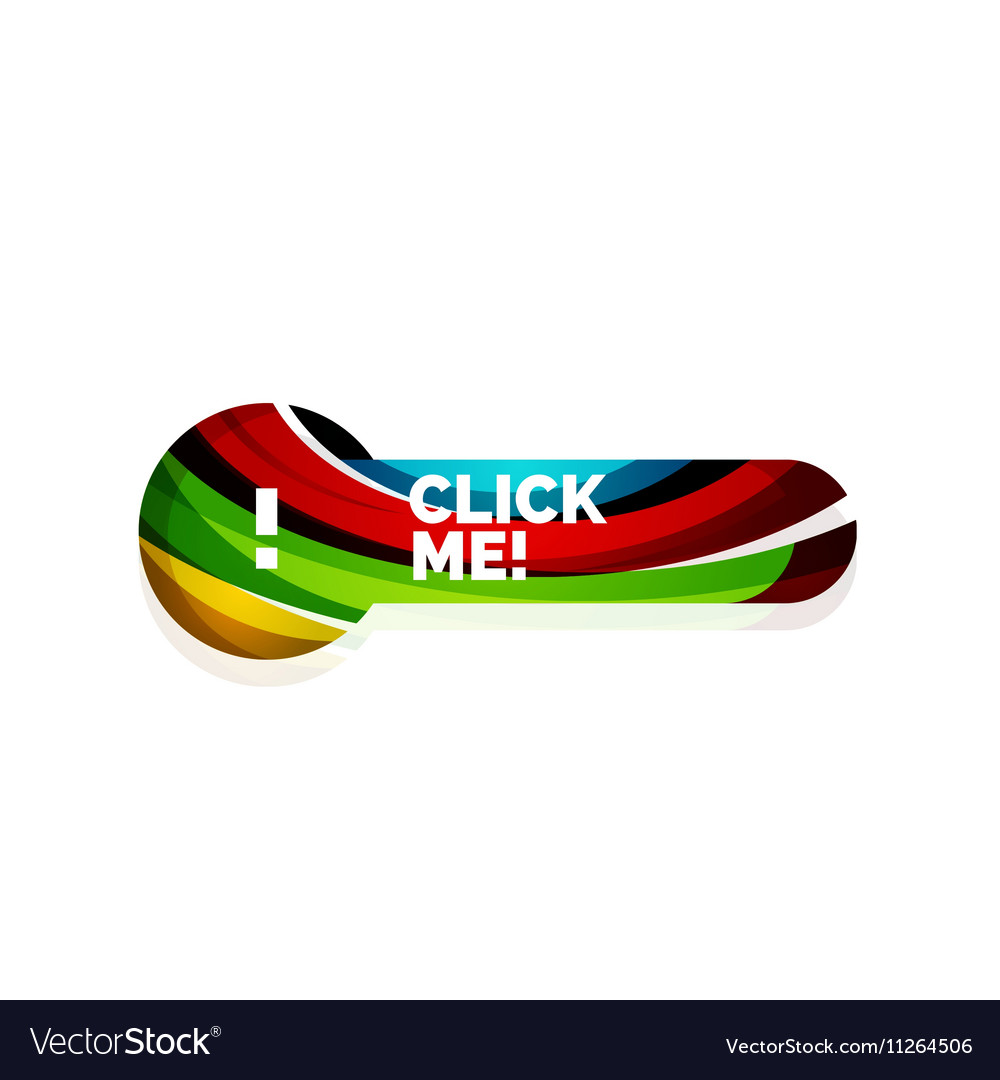 Abstract button template
