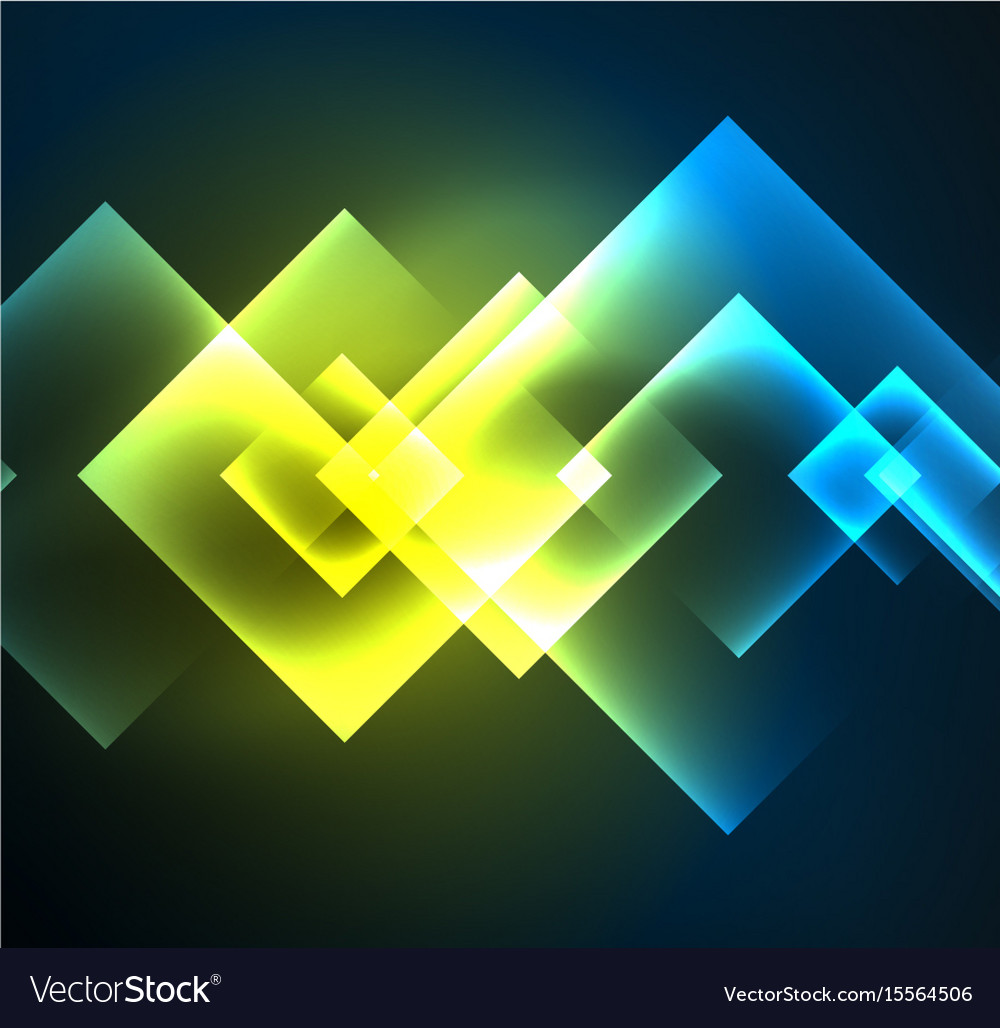 Dark background design with squares and shiny