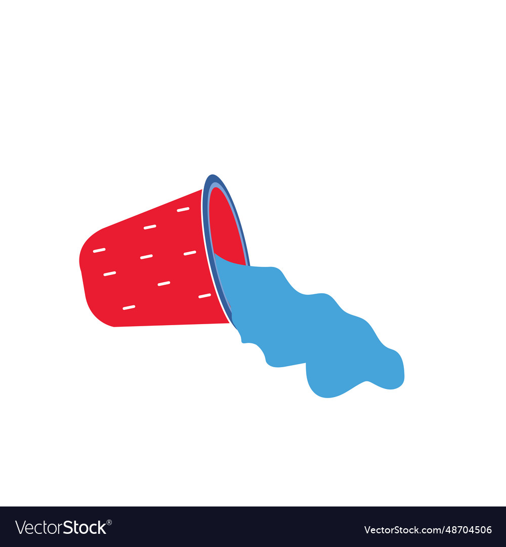 Image of red bucket