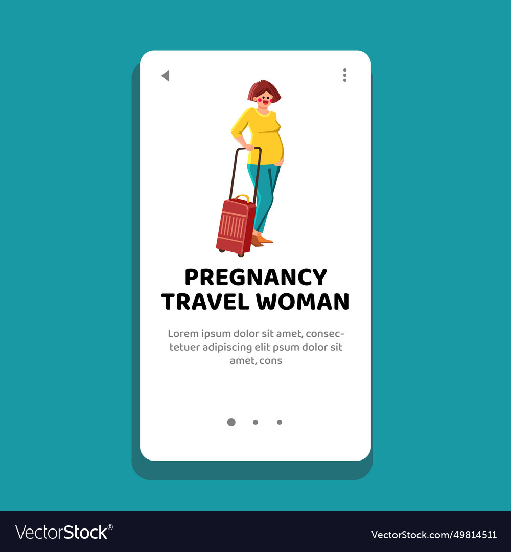 Plane pregnancy travel woman