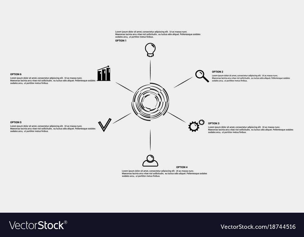 Unternehmen Infografik Vorlage