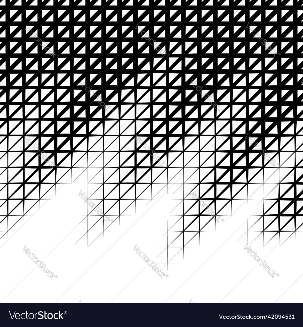 Background with gradient of triangle shaped cells vector image Background with gradient of triangle shaped cells