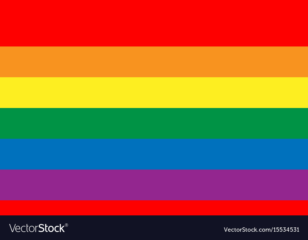 Lesbian gay bisexual and transgender flag