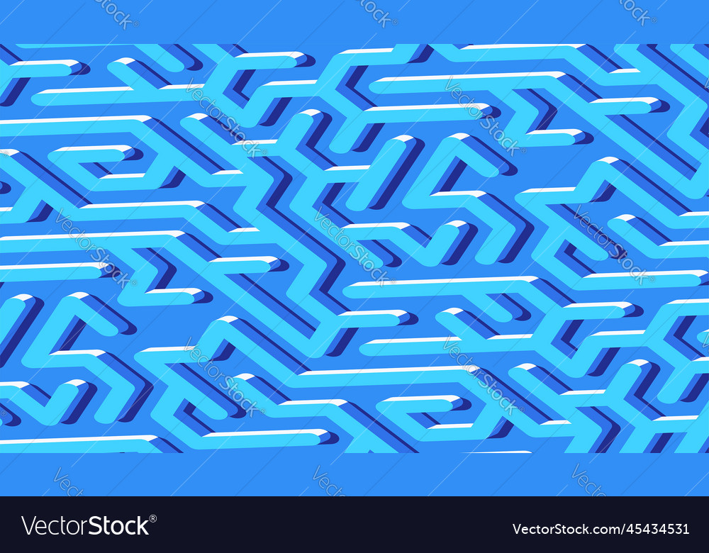 Maze pattern abstract background with labyrinth vector image Maze pattern abstract background with labyrinth