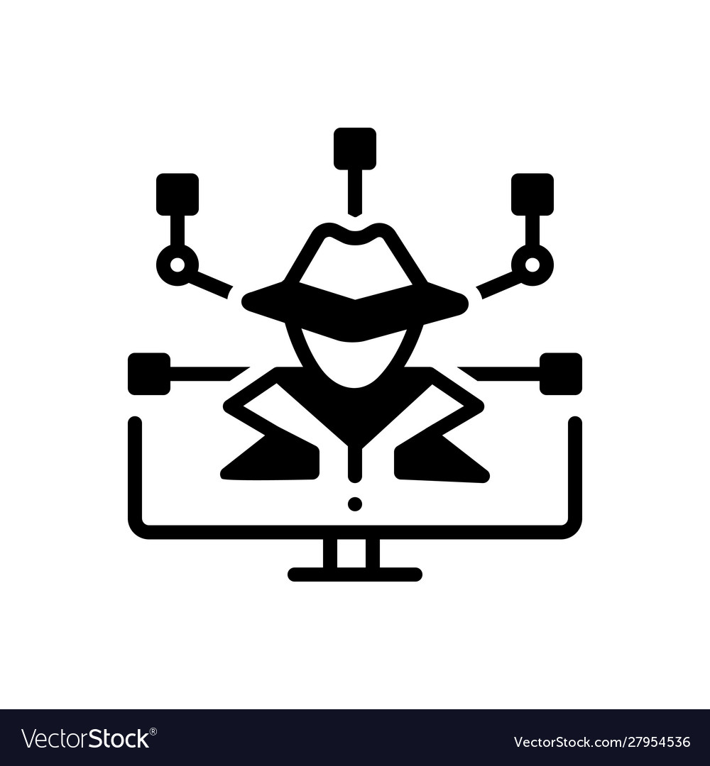 Cyber crime Royalty Free Vector Image - VectorStock