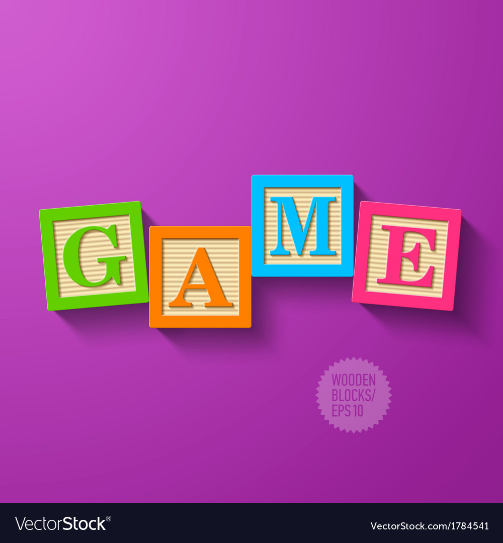 Game Royalty Free Vector Image - Vectorstock