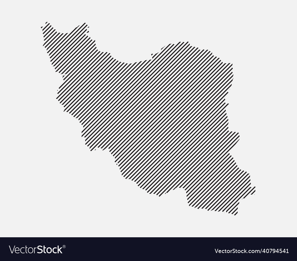 Landkarte iran template asia Umrissland