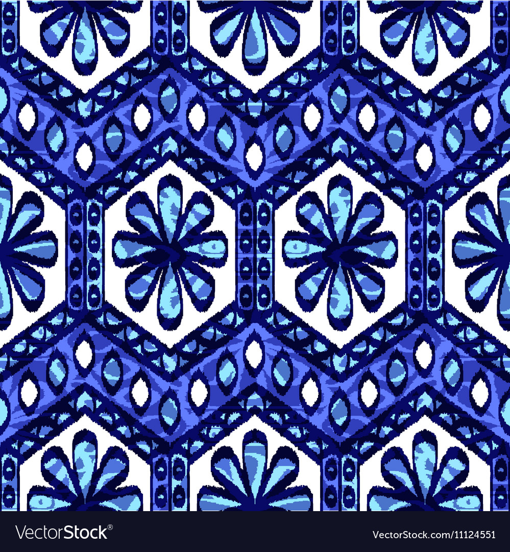 Ethnic hand drawn seamless pattern