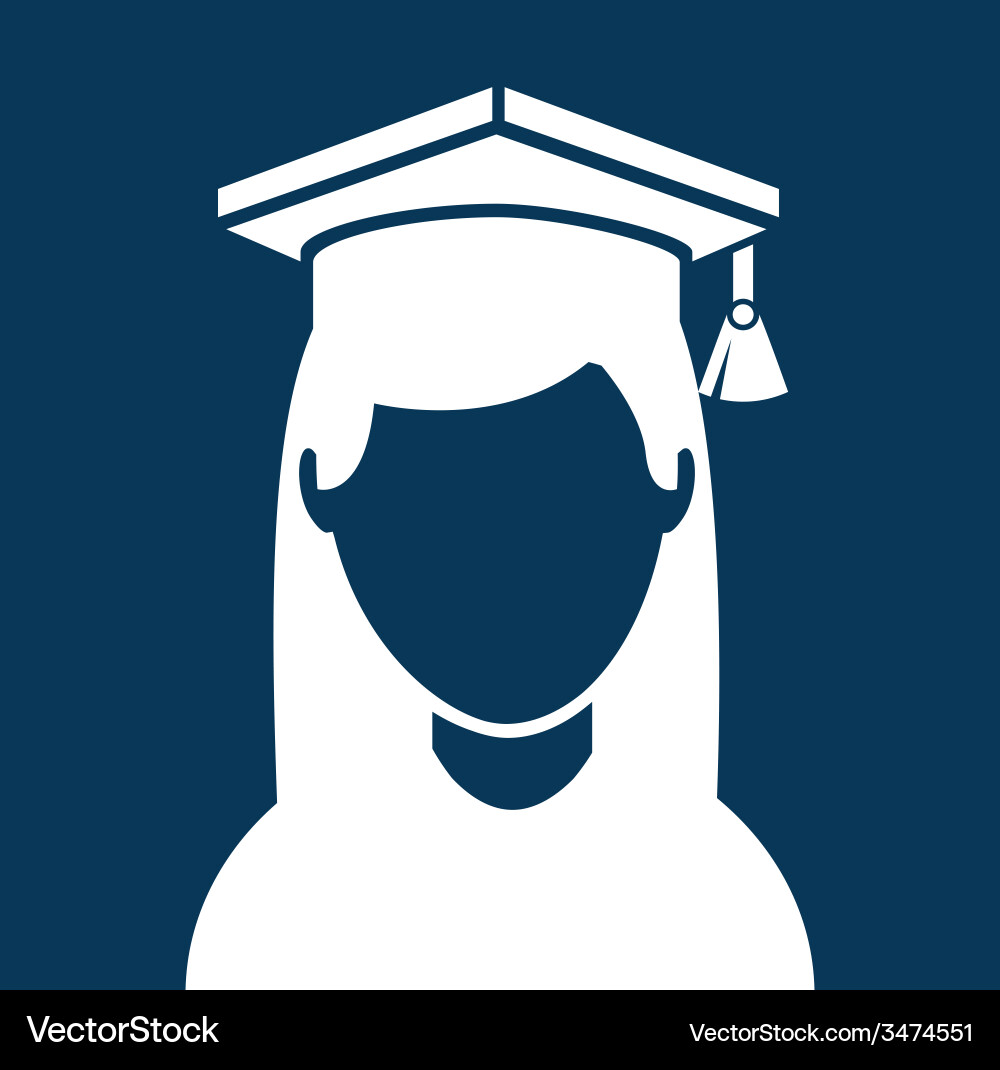 Graduation design Royalty Free Vector Image - VectorStock