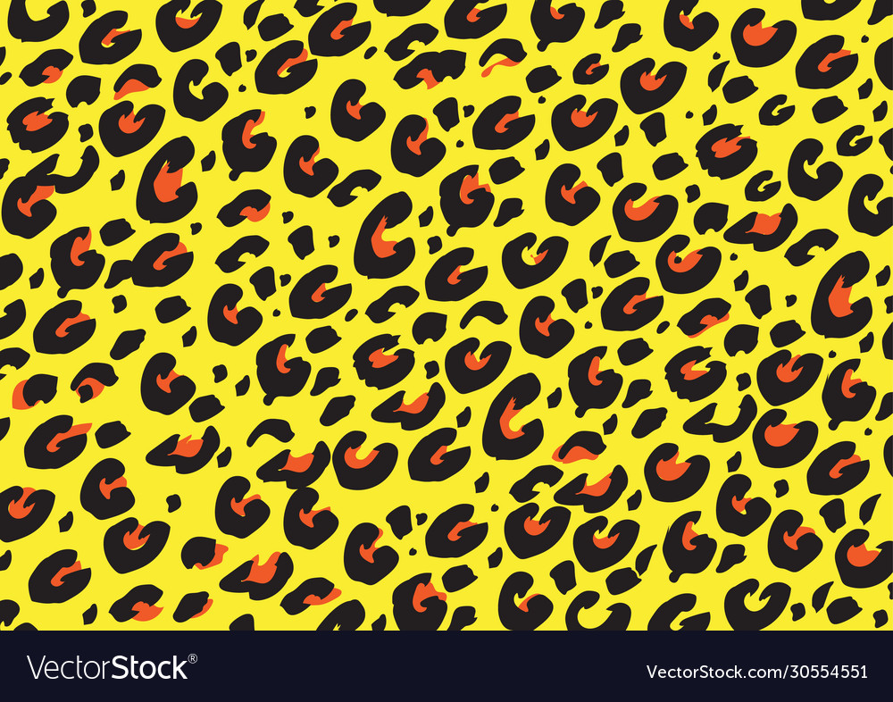 Leopard texture abstract background Royalty Free Vector