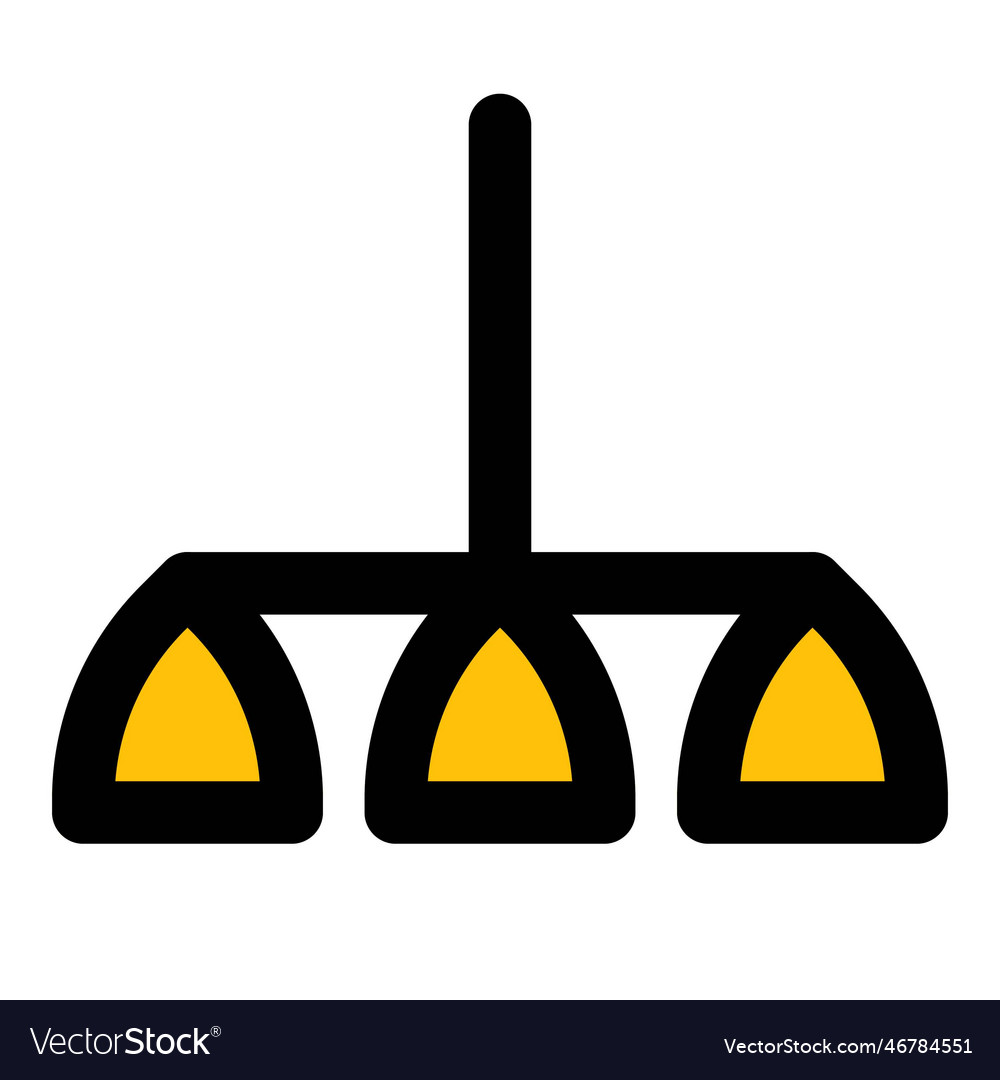 Stylish hanging lights for home decor Royalty Free Vector