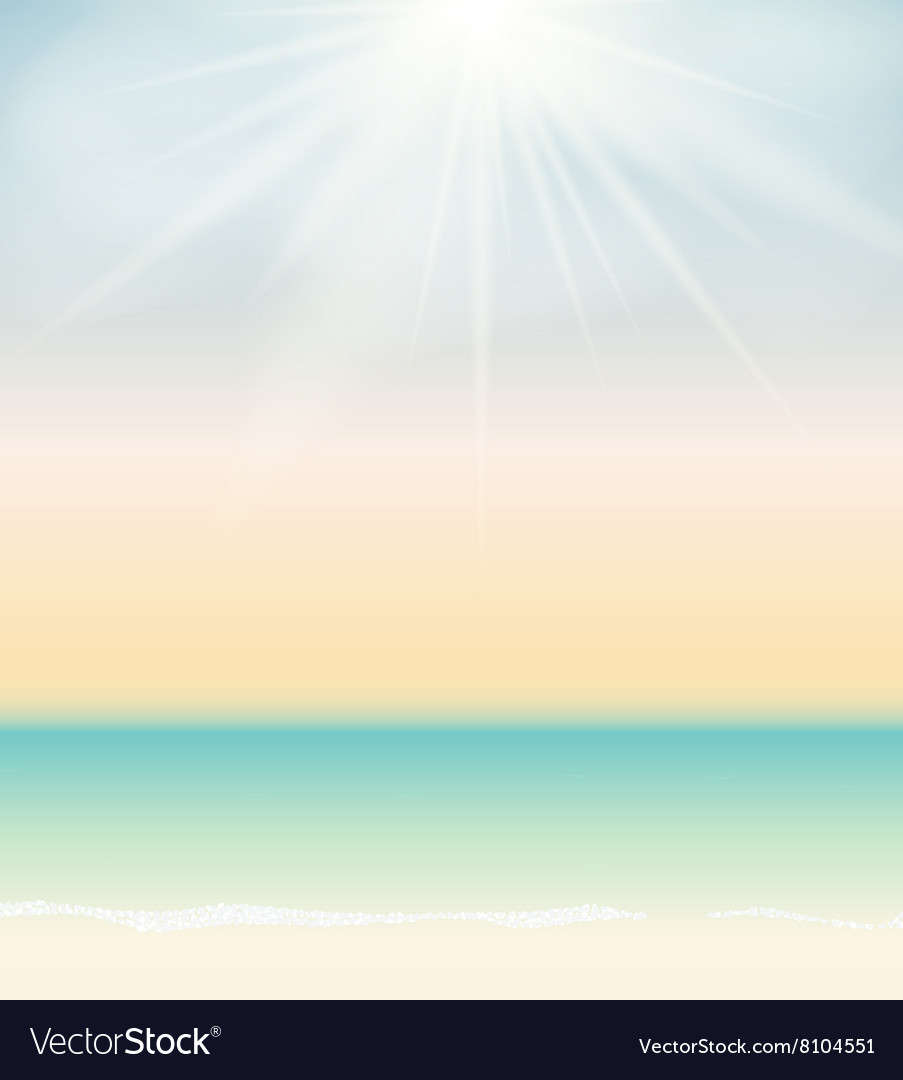 Summer time sea and sky background