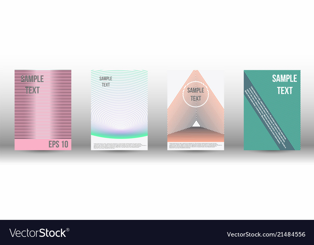 A modern cover design template