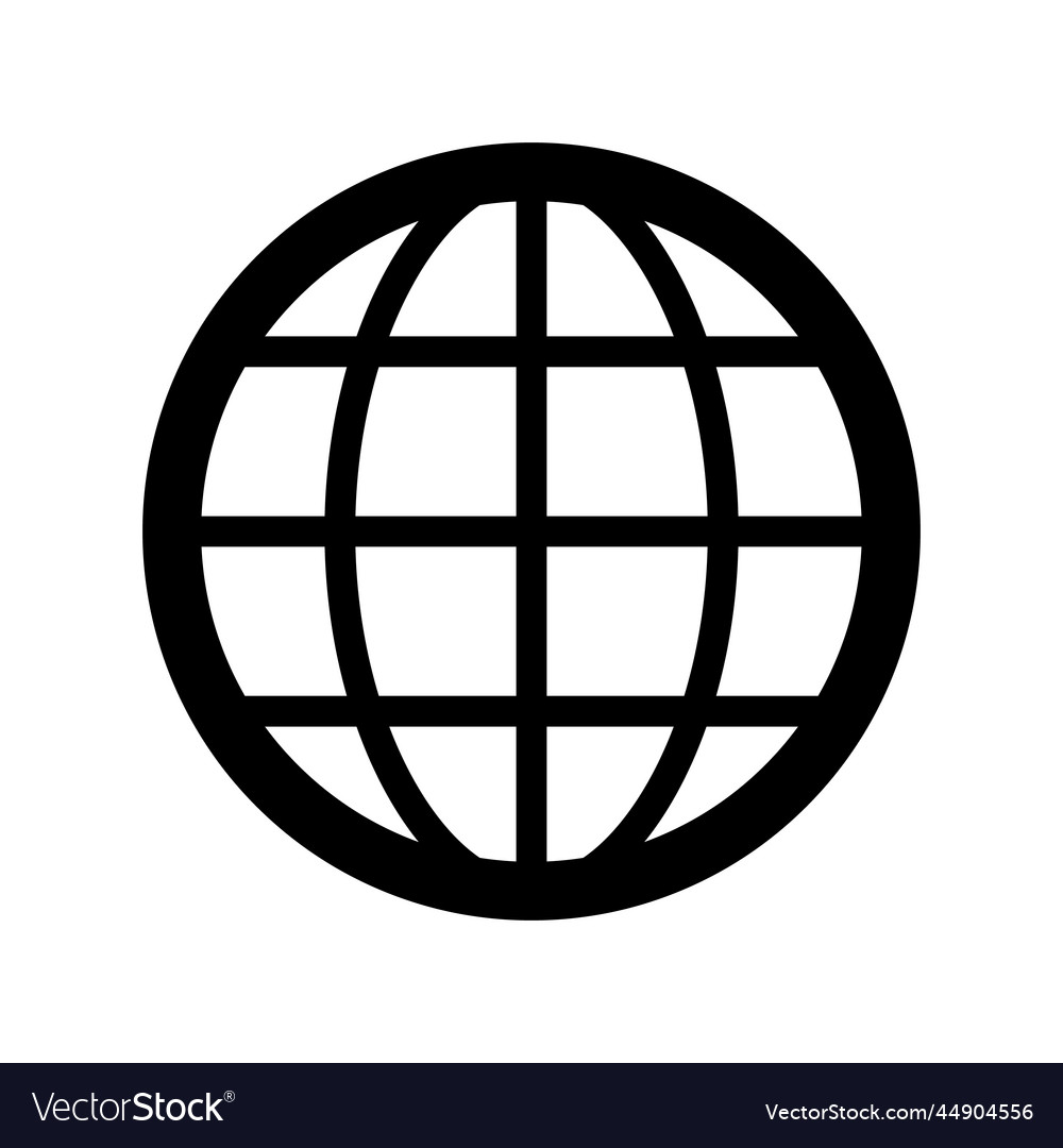 Browser icon or website network