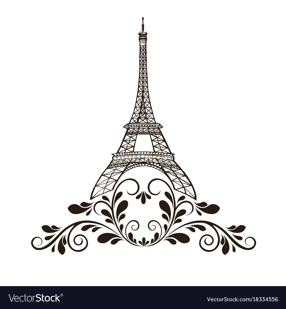 Eiffel Tower Silhouette