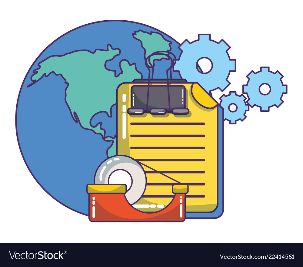 Business and office Royalty Free Vector Image - VectorStock