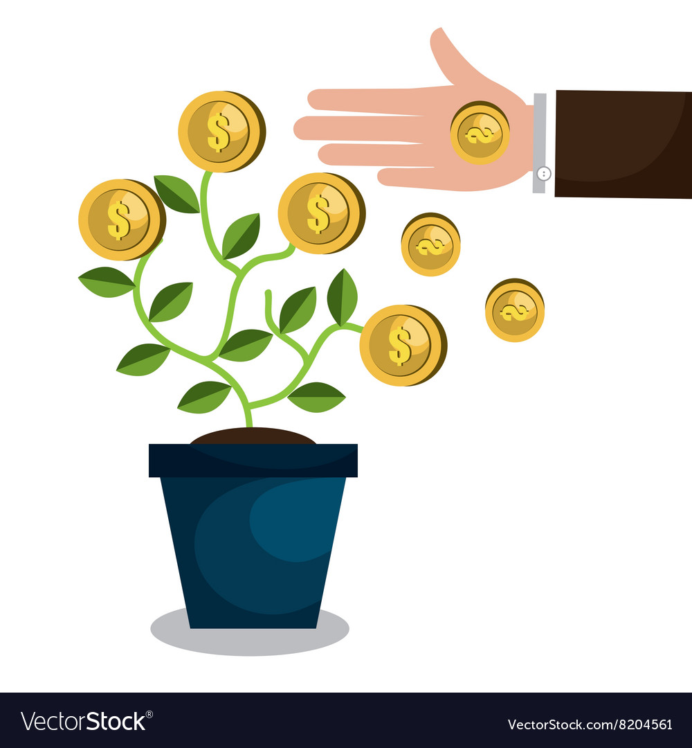 Funding Concept Design Royalty Free Vector Image