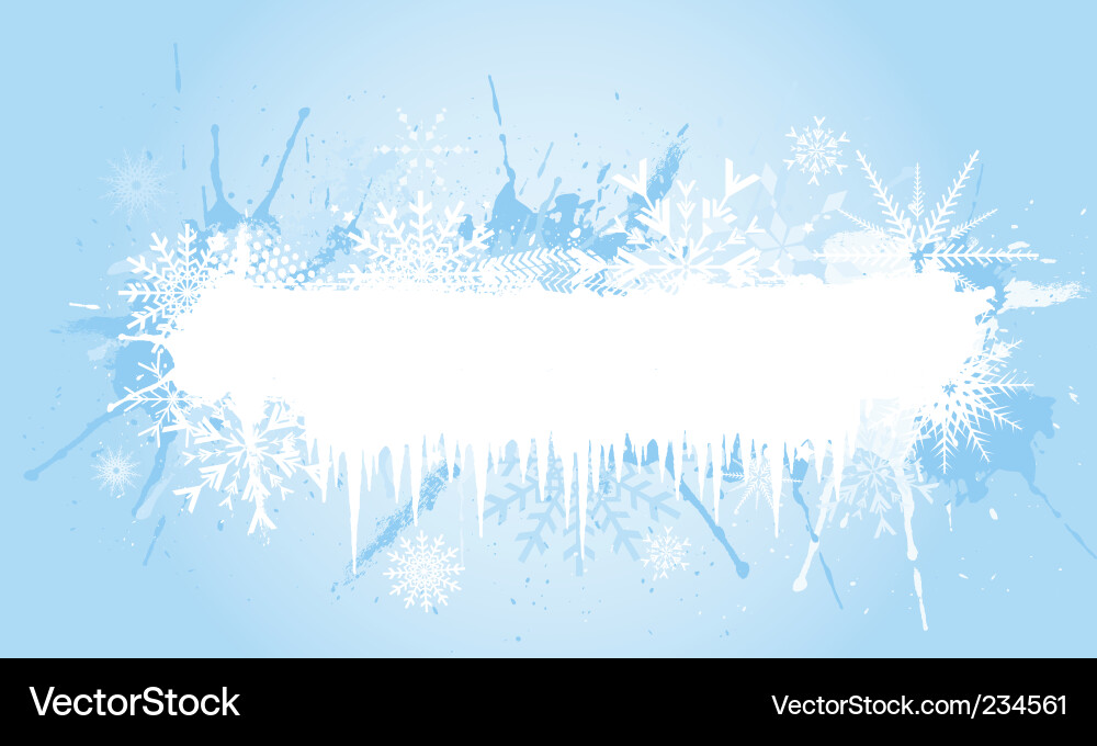 Grunge snowflake Royalty Free Vector Image - VectorStock