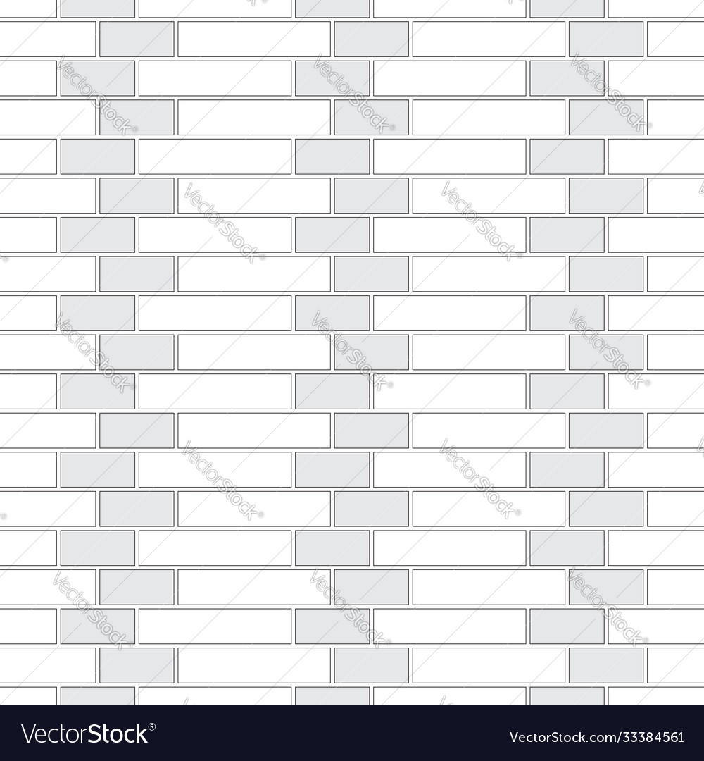 Seamless Pattern Texture Gothic Brickwork Vector Image