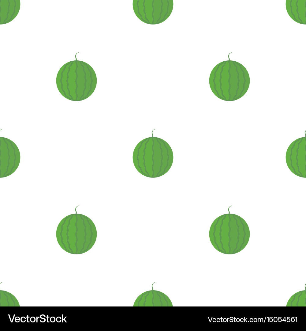 Seamless pattern with watermelons Royalty Free Vector Image