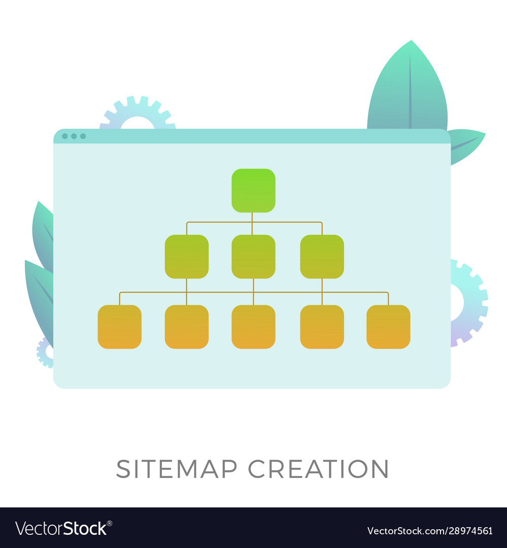 Sitemap creation icon