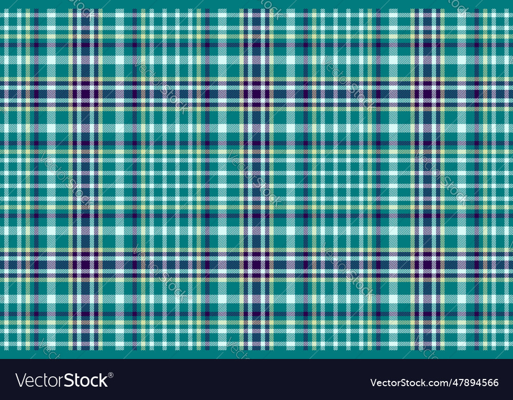 Background plaid of seamless pattern fabric Vector Image