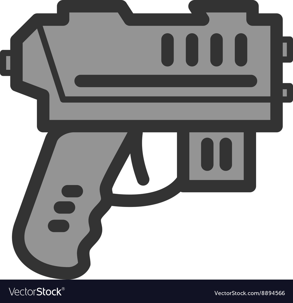 Gun Royalty Free Vector Image VectorStock