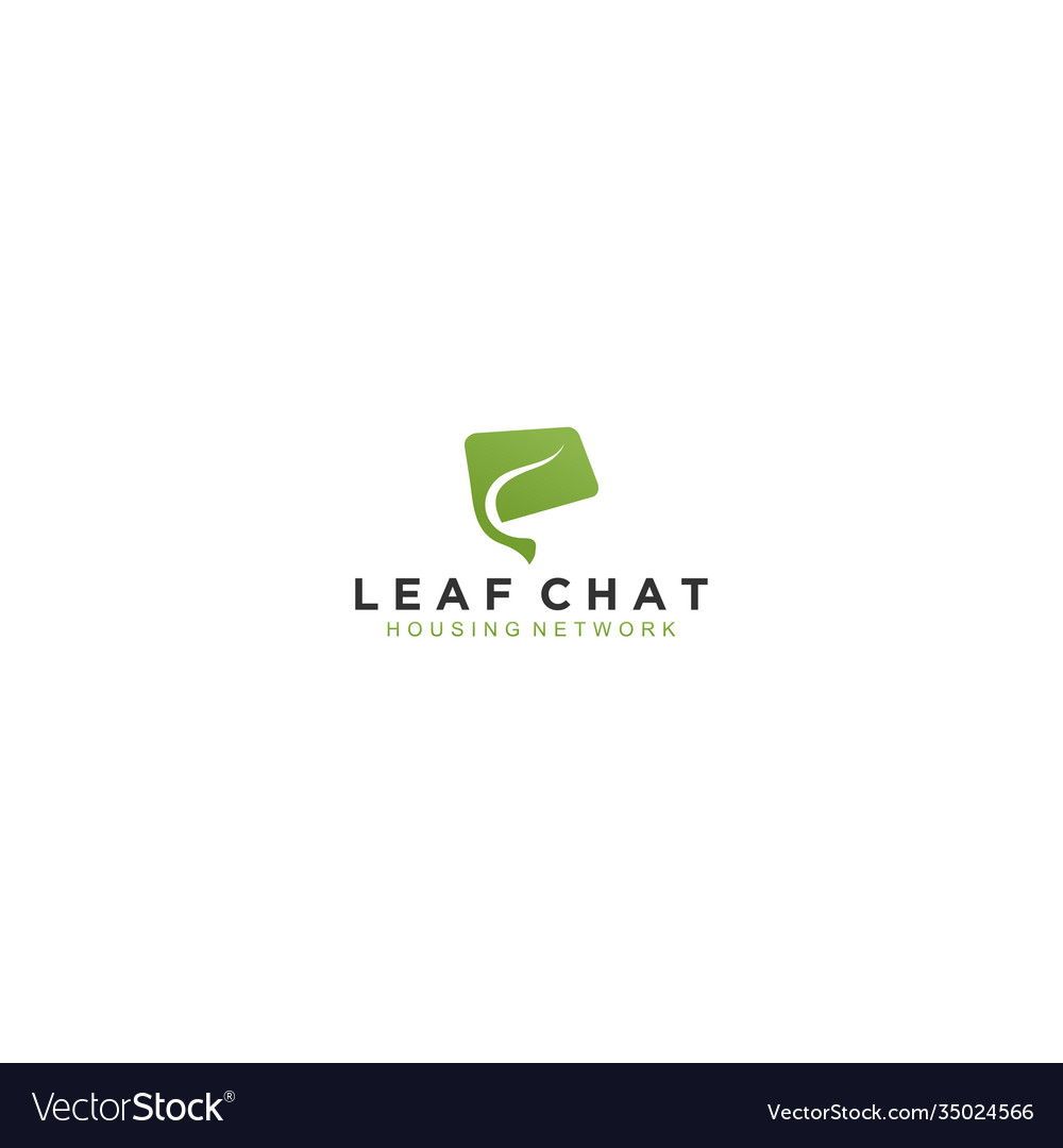 Leaf chat nature technology design