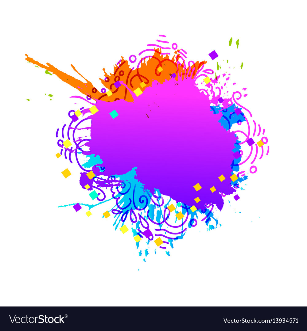 Colorful artistic background Royalty Free Vector Image