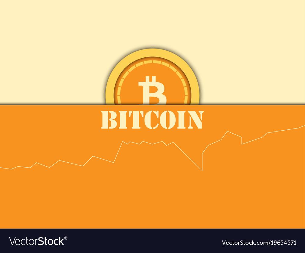 Cryptocurrency bitcoin coin diagram blocking