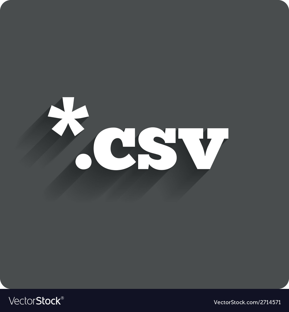 File document icon download csv button