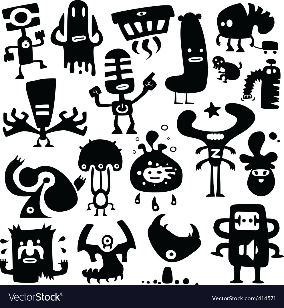 Funny monsters