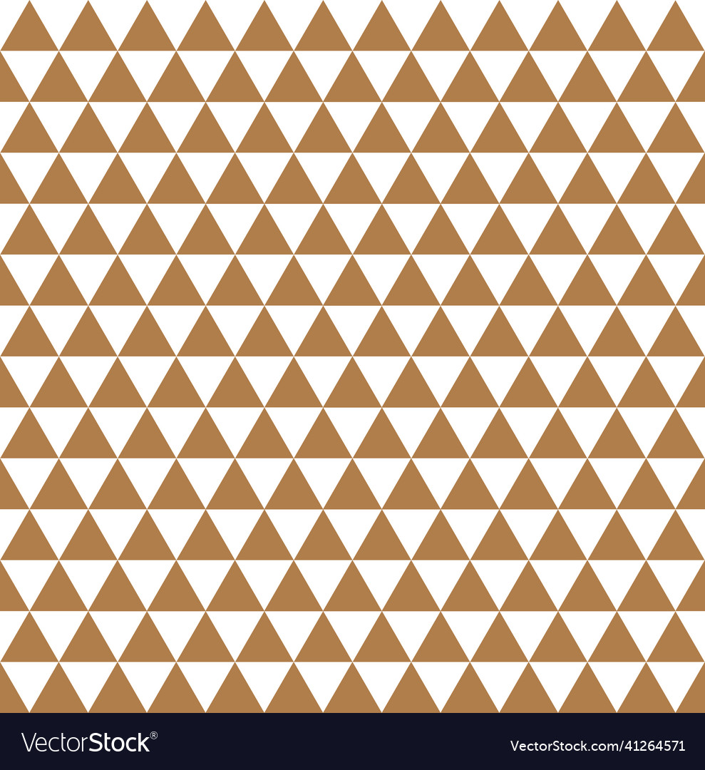 Seamless triangle geometric pattern background vector image Seamless triangle geometric pattern background