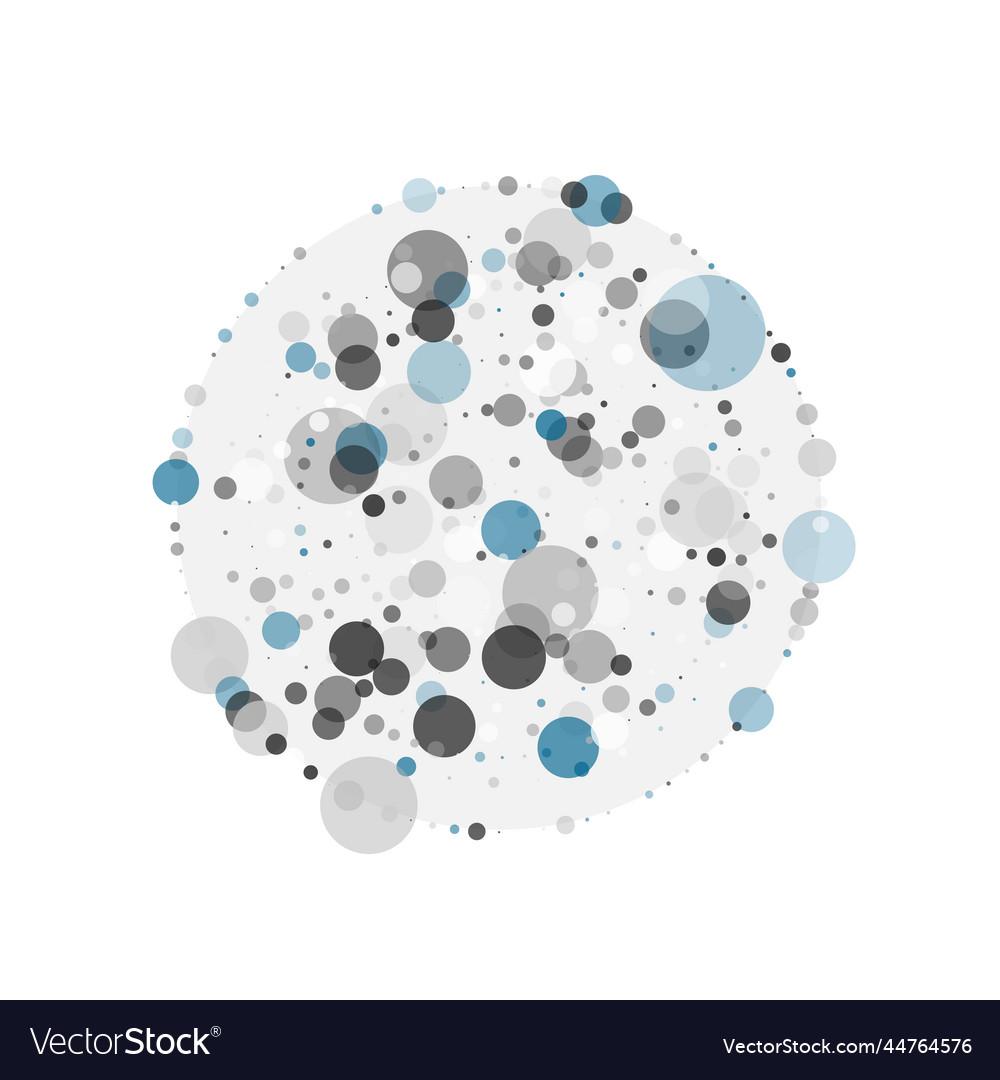 Halftone dots circles texture color abstract vector image Halftone dots circles texture color abstract