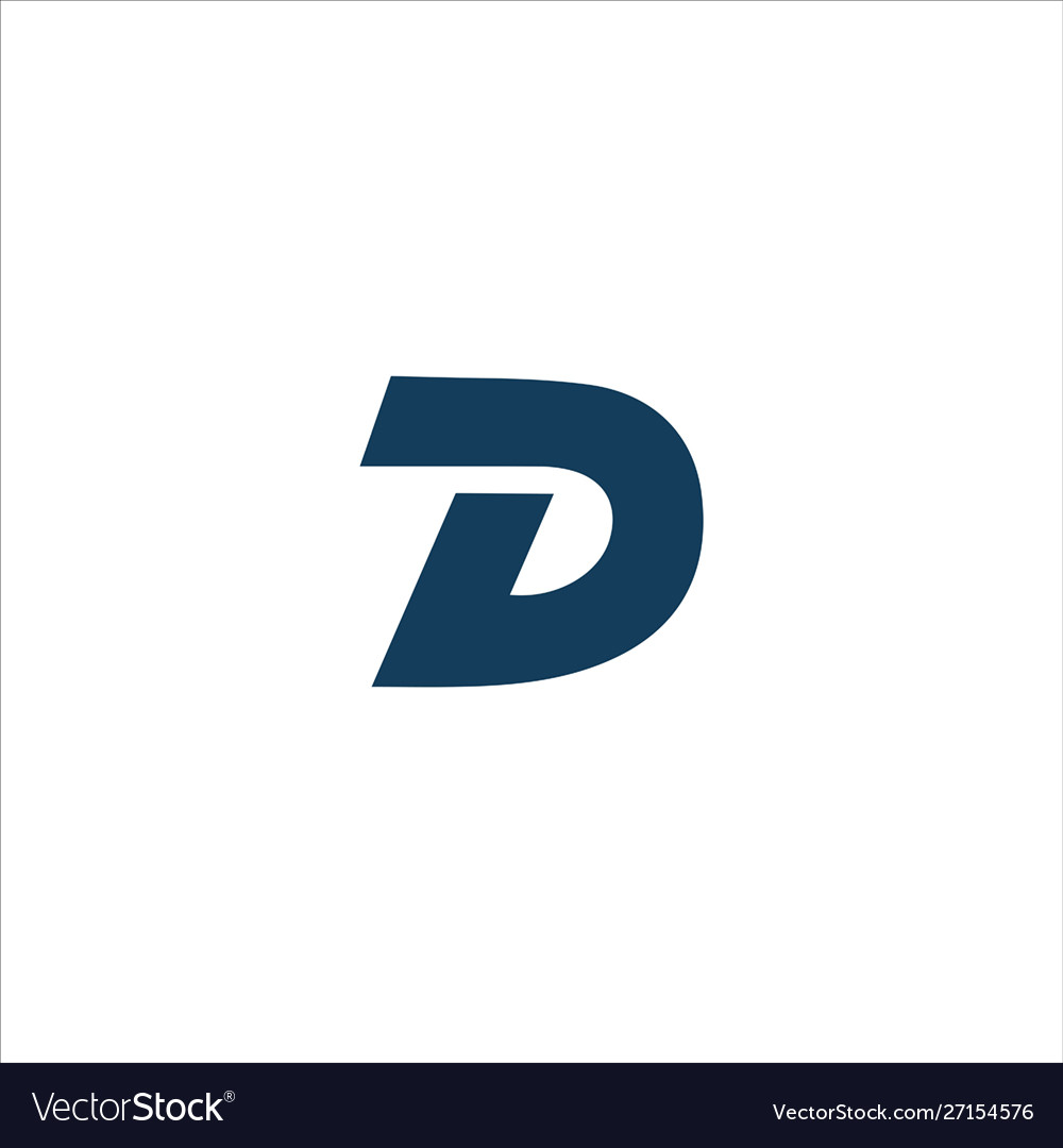 Infinite letter d logo