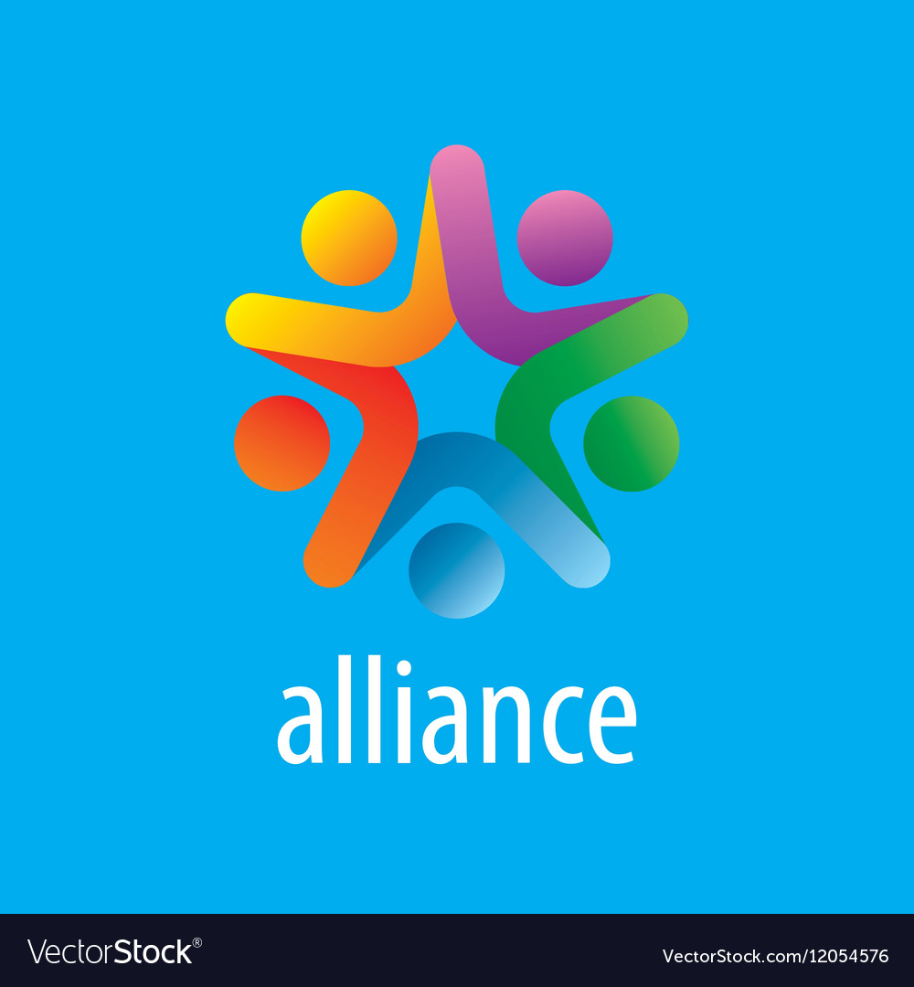 Logo alliance Royalty Free Vector Image - VectorStock