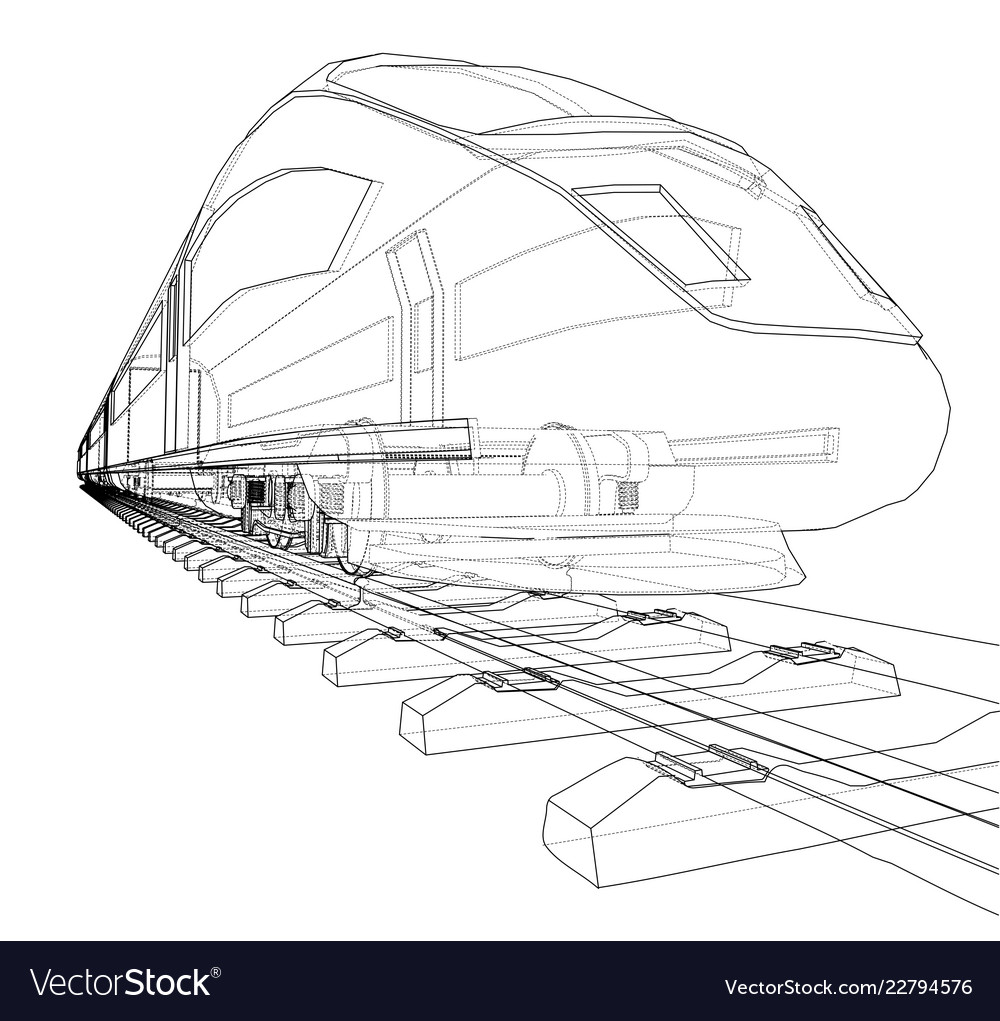 Modern speed train concept