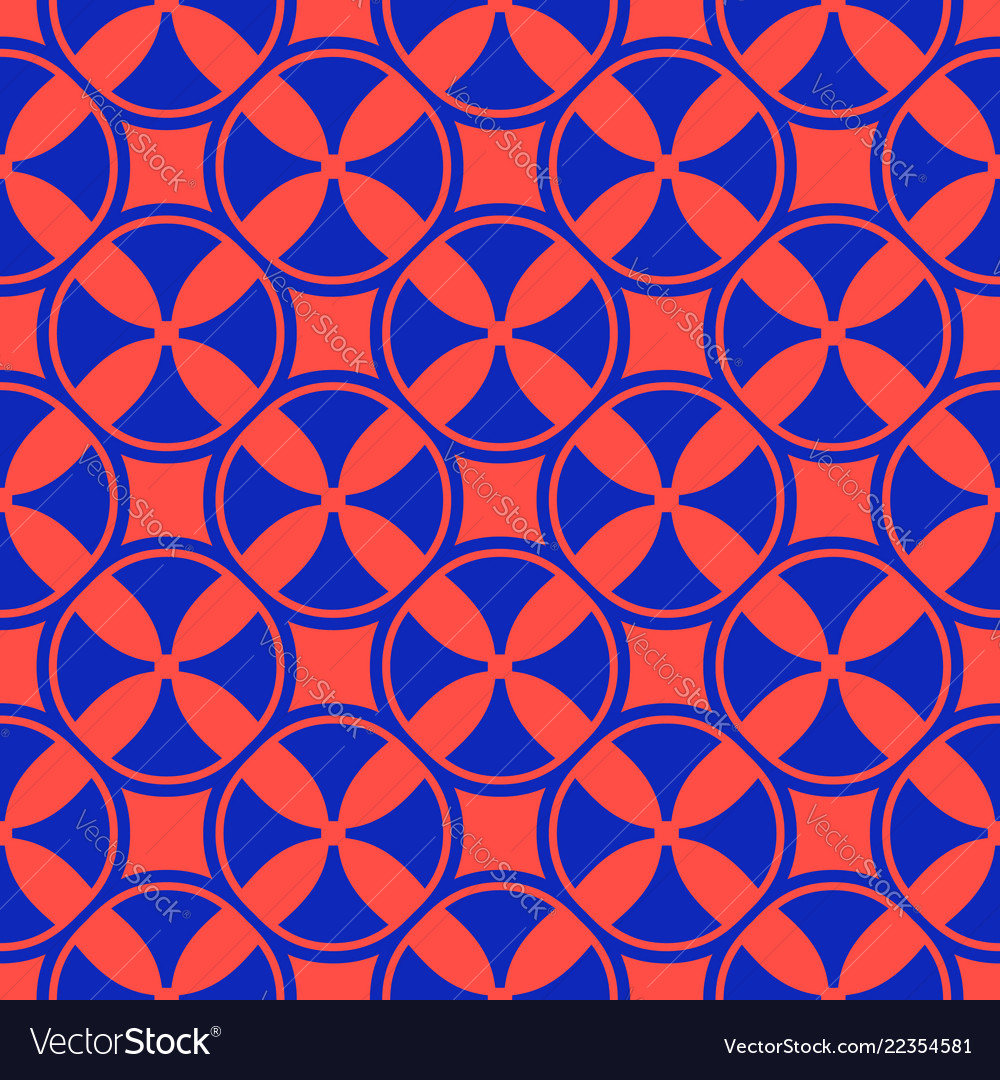 colorful bright funky geometric