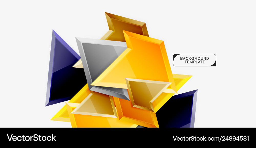 Geometric minimal design background Royalty Free Vector