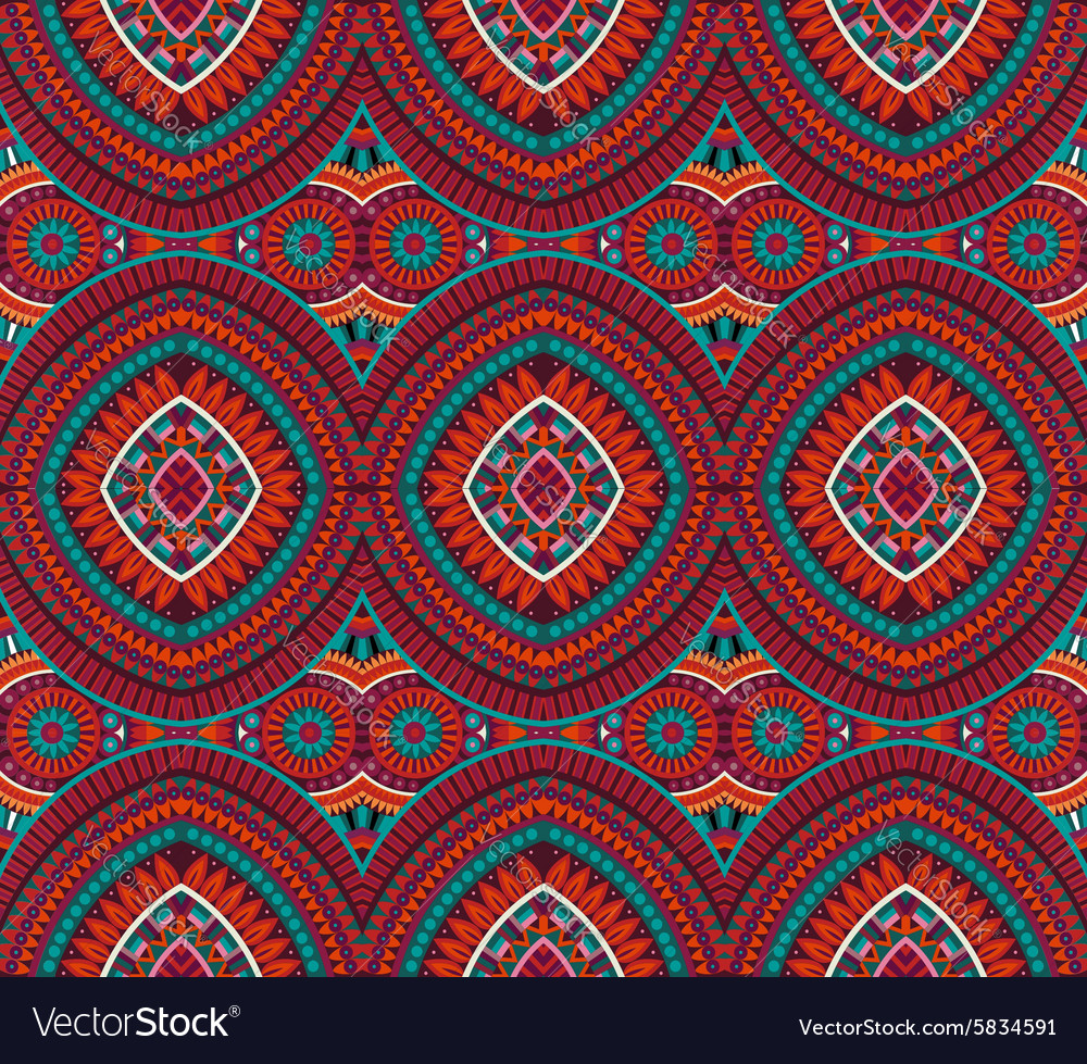 Abstract Tribal Ethnic Background Royalty Free Vector Image